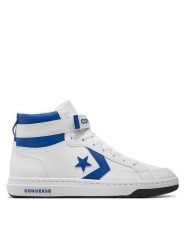 Converse Sneakersy Pro Blaze V2 Synthetic Leather A07514C Biały. Białe buty sportowe na co dzień męskie Converse, m, bez wzorów, ze skóry, bez ramiączek, bez kaptura. Za 219.99 zł.