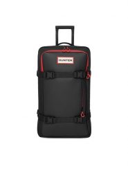 Hunter Walizka duża HTR-WAL-004-L Czarny. Czarne walizki męskie Hunter, bez wzorów, z tworzywa sztucznego, duże. Za 499.99 zł.
