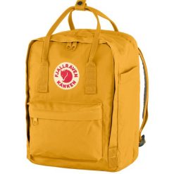 Plecak sportowo-miejski Kanken 13l. Żółte plecaki męskie Fjällräven, bez wzorów. Za 419.99 zł.