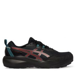 Buty do biegania Asics. Czarne buty do biegania męskie Asics, bez wzorów, bez zapięcia, do biegania. Za 419.99 zł.
