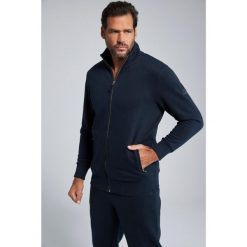 Męska Bluza dresowa stójka do 8XL. Niebieskie bluzy nierozpinane męskie JAY-PI, m, bez wzorów, z bawełny, bez ramiączek, bez kaptura. Za 279.99 zł.