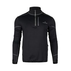 Bluza męska Swiftlayer half zipp VTX. Czarne bluzy nierozpinane męskie Bergson, m, bez wzorów, bez ramiączek, bez kaptura. W wyprzedaży za 194.00 zł.