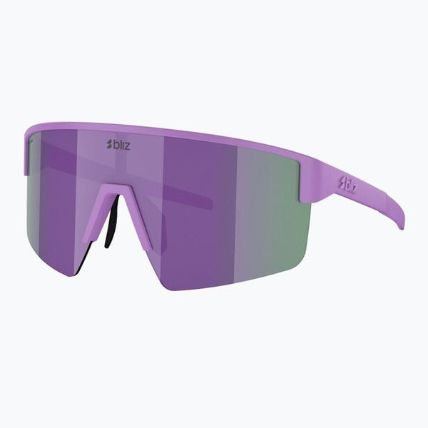 Okulary przeciwsłoneczne Bliz P004 e. Fioletowe okulary przeciwsłoneczne męskie Bliz, bez wzorów, sportowe. Za 319.99 zł.