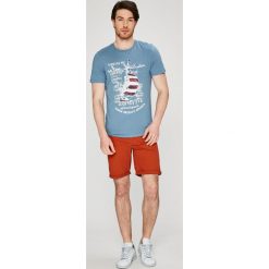 Jack & Jones - Szorty Rick. Szare szorty męskie Jack & Jones, z bawełny, casualowe. W wyprzedaży za 79.90 zł.