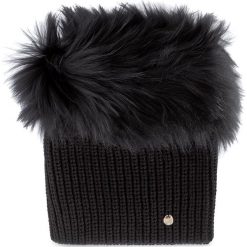 Komin LIU JO - Collo Di Pelliccia N67278 P0300 Nero 22222. Czarne szaliki męskie Liu Jo, bez wzorów, z materiału. W wyprzedaży za 319.00 zł.
