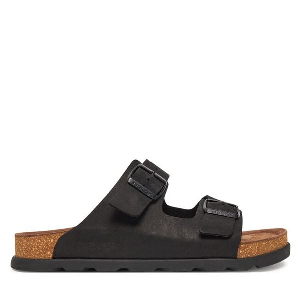 Klapki Rieker. Czarne klapki i japonki męskie Rieker, bez wzorów. Za 359.99 zł.