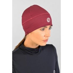Czapka krótka ocieplana do biegania Unisex Nessi Sportswear. Czerwone czapki męskie NESSI SPORTSWEAR, bez wzorów, sportowe. Za 139.00 zł.
