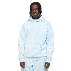 Kurtka Urban Classics Towel Washed. Niebieskie kurtki męskie Urban Classics, m, bez wzorów, bez ramiączek, bez kaptura. Za 285.50 zł.