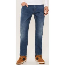 Jeansy regular classic - Niebieski. Niebieskie jeansy męskie House, z jeansu. Za 129.99 zł.