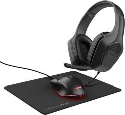 Trust GXT 790 Zestaw słuchawkowy Przewodowa Opaska na głowę Gaming Czarny. Czarne zestawy słuchawkowe TRUST. Za 136.69 zł.