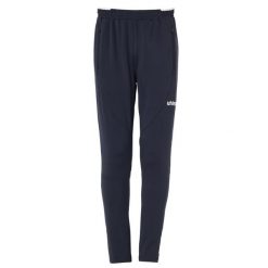 Spodnie dresowe Uhlsport Evo. Niebieskie spodnie dresowe męskie Uhlsport, bez wzorów, z dresówki. W wyprzedaży za 180.00 zł.