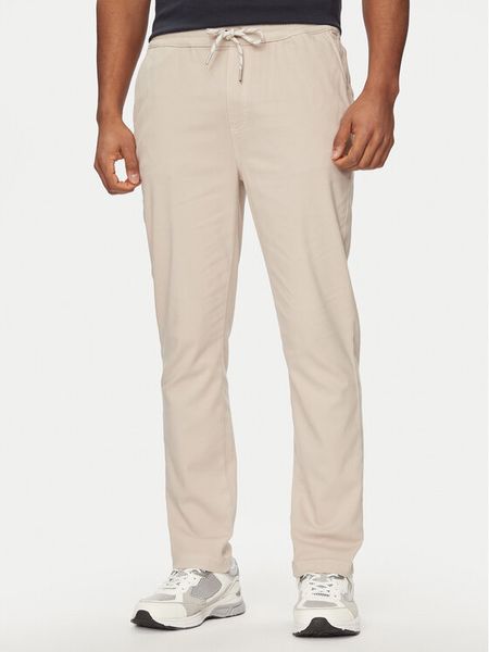 Pepe Jeans Spodnie dresowe Gymdigo Pull On Pant PM211692 Beżowy Regular Fit. Brązowe spodnie dresowe męskie Pepe Jeans, bez wzorów, z bawełny. Za 259.99 zł.