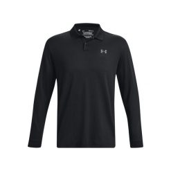 Koszulka polo z długim rękawem Under Armour Performance 3.0. Czarne koszulki męskie z długim rękawem Under Armour, m, bez wzorów, sportowe, bez kołnierzyka, bez ramiączek. Za 312.50 zł.