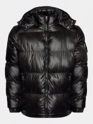Brave Soul Kurtka zimowa MJK-JARED Czarny Regular Fit. Czarne kurtki męskie Brave Soul, na zimę, m, bez wzorów, z syntetyku, bez ramiączek, bez kaptura. Za 389.99 zł.