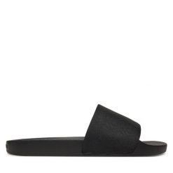 Klapki Calvin Klein. Czarne klapki i japonki męskie Calvin Klein, bez wzorów. Za 139.99 zł.