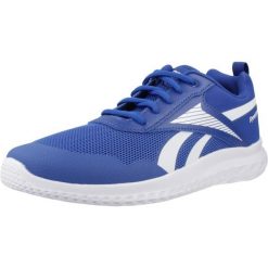 Buty REEBOK RUSH RUNNER 5 Niebieski. Niebieskie buty trekkingowe męskie Reebok, bez wzorów, z syntetyku, bez zapięcia, trekkingowe. Za 184.60 zł.