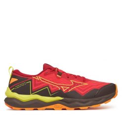 Buty do biegania Mizuno. Czerwone buty do biegania męskie Mizuno, bez wzorów, bez zapięcia, do biegania, mizuno wave. Za 389.99 zł.