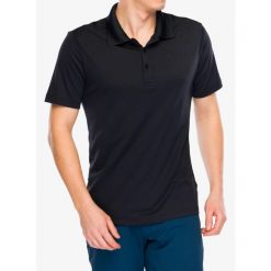 Koszulka polo męska Vaude Essential Polo Shirt. Czarne koszulki polo męskie Vaude, m, bez wzorów, bez kołnierzyka, bez ramiączek. Za 202.99 zł.