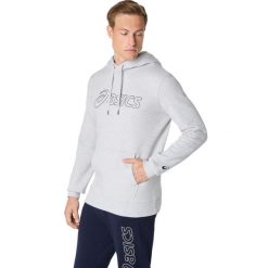 Bluza z kapturem Asics OTH. Szare bluzy nierozpinane męskie Asics, m, bez wzorów, bez ramiączek, z kapturem. Za 291.50 zł.
