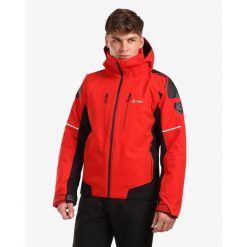Męska kurtka narciarska Kilpi TURNAU-M. Czerwone kurtki narciarskie i snowboardowe męskie Kilpi, na zimę, m, bez wzorów, bez kaptura, narciarskie. Za 1,248.29 zł.