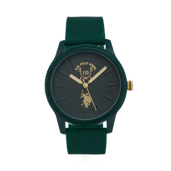 Zegarek U.S. Polo Assn. Zielone zegarki męskie U.S. Polo Assn. Za 259.99 zł.