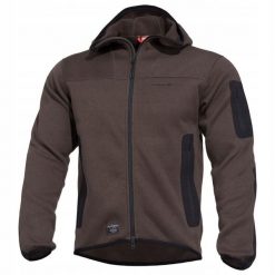 Bluza męska rozpinana z kapturem Falcon. Brązowe bluzy z kapturem męskie PENTAGON, m, bez wzorów, z tkaniny, z kapturem. Za 267.99 zł.