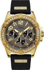 Zegarek Guess Zegarek męski Guess W1132G1 CYRKONIE czarny. Czarne zegarki męskie Guess. Za 869.00 zł.