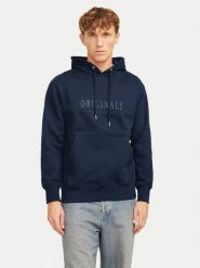 Jack & Jones Bluza Frederiksberg 12262811 Granatowy Regular Fit. Niebieskie bluzy nierozpinane męskie Jack & Jones, l, bez wzorów, z bawełny, bez ramiączek, bez kaptura. Za 149.99 zł.