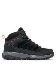 Columbia Trekkingi Strata Trail™ Mid WP Boot 2076861 Czarny. Czarne buty trekkingowe męskie Columbia, bez wzorów, z materiału, bez zapięcia, trekkingowe. Za 319.99 zł.