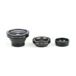 Xrec 3w1 Fish Eye/Makro/Wide Angel Czarny Obiektyw. Akcesoria fotograficzne Xrec. Za 58.67 zł.