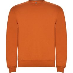 Bluza Unisex Dla Dorosłych Clasica Z Okrągłym Dekoltem. Brązowe bluzy nierozpinane męskie ROLY, m, bez wzorów, bez ramiączek, bez kaptura. Za 73.99 zł.