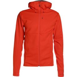Mammut ULTIMATE HOODED JACKET MEN Kurtka Softshell dark orange/titanium melange. Brązowe kurtki softshell męskie Mammut, z materiału. W wyprzedaży za 653.40 zł.