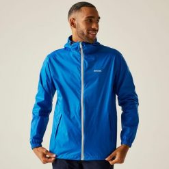 Kurtka trekkingowa męska Pack It Jacket III kieszonkowa. Niebieskie kurtki męskie Regatta, m, bez wzorów, sportowe, bez ramiączek, bez kaptura. W wyprzedaży za 109.99 zł.