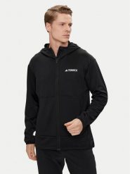 Adidas Bluza Terrex Xperior IB1832 Czarny Slim Fit. Czarne bluzy nierozpinane męskie ADIDAS, m, bez wzorów, z syntetyku, sportowe, bez ramiączek, bez kaptura. Za 289.99 zł.