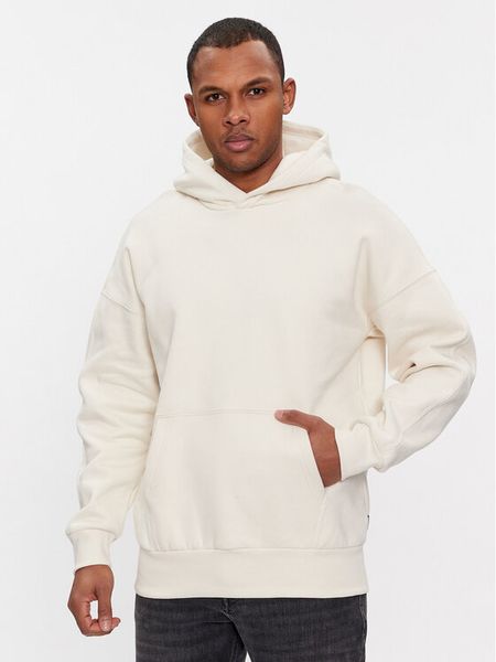 Only & Sons Bluza Dan 22026661 Écru Relaxed Fit. Bluzy nierozpinane męskie Only & Sons, m, bez wzorów, z bawełny, bez ramiączek, bez kaptura. Za 109.99 zł.