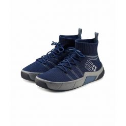 Buty zimowe męskie Brubeck WINTER MERINO. Niebieskie buty zimowe męskie Brubeck, na zimę, bez wzorów, sportowe, bez obcasa, bez zapięcia. W wyprzedaży za 419.00 zł.