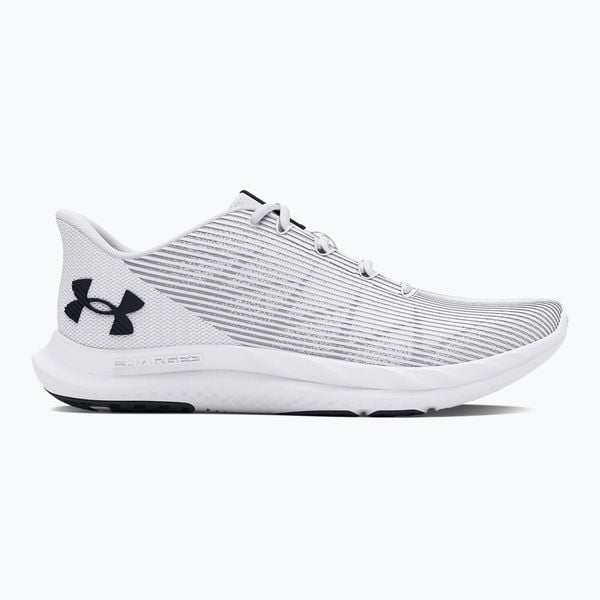Buty do biegania męskie Under Armour Charged Speed Swiftmod. Białe buty do biegania męskie Under Armour, bez wzorów, bez zapięcia, do biegania. Za 209.99 zł.