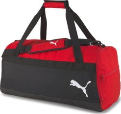 Puma Torba sportowa czarna r. M. Czarne torby sportowe męskie Puma, bez wzorów. Za 166.67 zł.