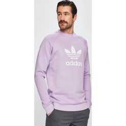 Adidas Originals - Bluza. Fioletowe bluzy nierozpinane męskie Adidas Originals, m, bez wzorów, z bawełny, bez ramiączek, bez kaptura. W wyprzedaży za 219.90 zł.