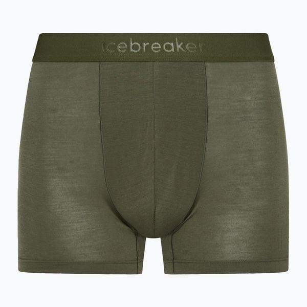 Bokserki termoaktywne męskie icebreaker Merino 125 Cool-Lite Anatomica. Zielone bielizna termoaktywna męska Icebreaker, m, bez wzorów. Za 149.99 zł.
