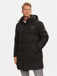 Guess Jeans Kurtka zimowa M4BL26 WGII2 Czarny Regular Fit. Czarne kurtki męskie Guess Jeans, na zimę, m, z aplikacjami, z jeansu, bez ramiączek, bez kaptura. Za 499.99 zł.