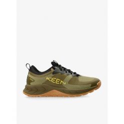 Buty turystyczne męskie Keen Versacore WP. Zielone buty trekkingowe męskie Keen, bez wzorów, sportowe, bez obcasa, bez zapięcia. Za 412.99 zł.