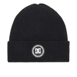 Czapka DC Shoes. Czarne czapki męskie DC Shoes, na zimę, bez wzorów. Za 69.99 zł.