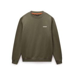 Bluza Napapijri B-Small Box C. Zielone bluzy nierozpinane męskie Napapijri, m, bez wzorów, bez ramiączek, bez kaptura. Za 298.00 zł.