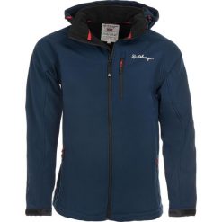 Kurtka softshell męska Spitsbergen 3-warstwowa Navy M. Czarne kurtki męskie ZOOPLEMENTS, m, bez wzorów, z softshellu, bez kaptura. Za 318.99 zł.