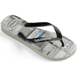 Havaianas - Japonki. Szare klapki i japonki męskie Havaianas, z gumy. W wyprzedaży za 59.90 zł.