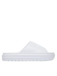 Converse Klapki Essential Slide A12173C Biały. Białe klapki i japonki męskie Converse, bez wzorów, z tworzywa sztucznego. Za 99.99 zł.