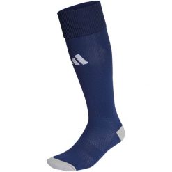Getry piłkarskie Adidas Milano 23. Niebieskie legginsy męskie ADIDAS, bez wzorów, do piłki nożnej. Za 30.99 zł.