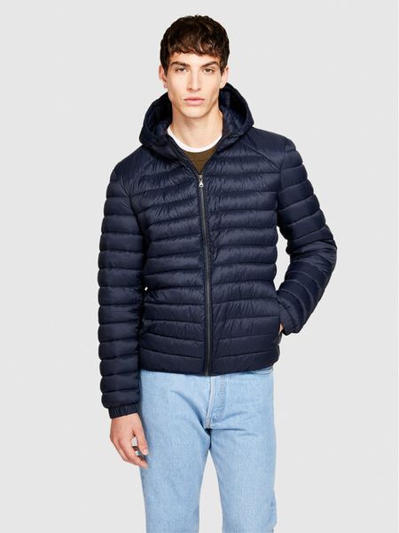 Sisley Kurtka przejściowa 2BA2SN02H Granatowy Slim Fit. Niebieskie kurtki męskie Sisley, m, bez wzorów, z syntetyku, bez ramiączek, bez kaptura. Za 309.99 zł.