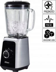 BLENDER KIELICHOWY 2 BIEGI PULSCE KRUSZY LÓD 1,5L 500W. Blendery ZILAN. Za 129.00 zł.